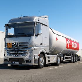 Mercedes Actros Gas Tank